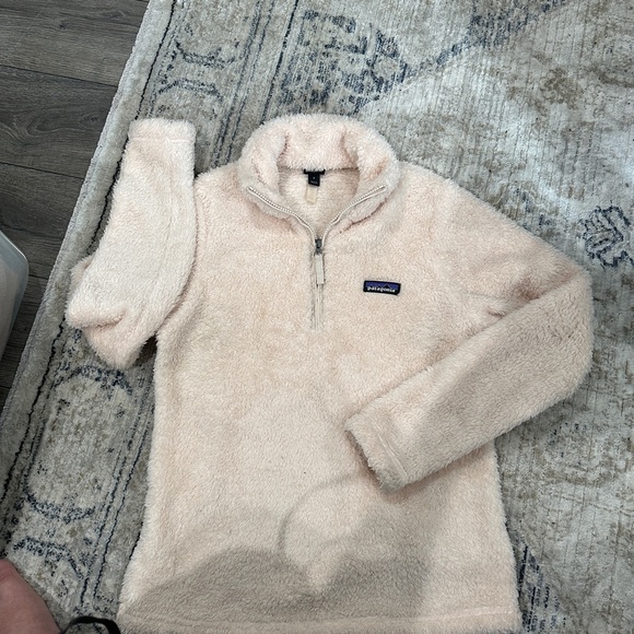 Patagonia Los Gatos Quarter Zip Cream Women’s Small - Picture 2 of 5